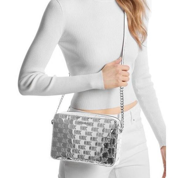 BNIB~MICHAEL KORS Jet Set East West Crossbody Bag w/Card Holder in Gift Box - Picture 9 of 9